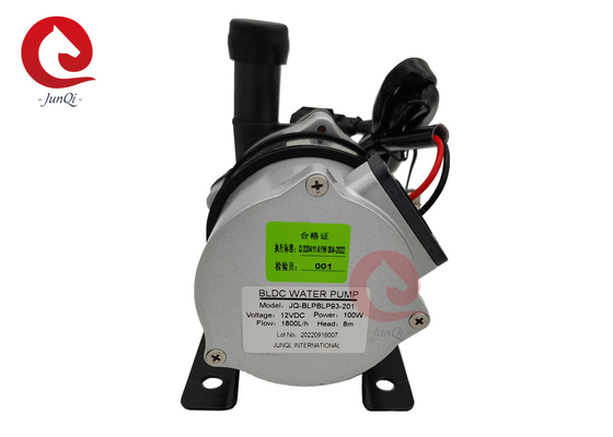 La bomba de agua de líquido refrigerador del vehículo de JUNQI 12VDC Eelectric 100W 1800L/H fluye bomba de agua sin cepillo de DC