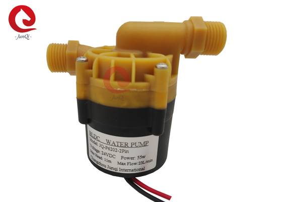 JUNQI 24V 55W bomba de agua de corriente continua, bomba de llenado de purificación de agua, bomba de circulación de acelerador reguladora de velocidad del calentador de agua de corriente continua.