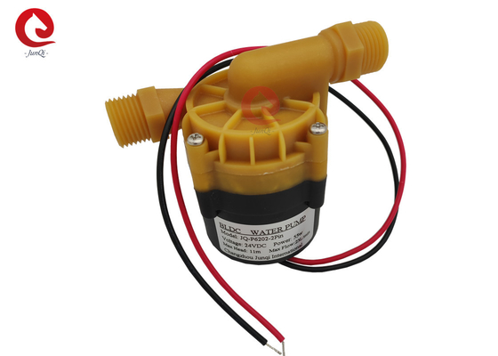 JUNQI 24V 55W bomba de agua de corriente continua, bomba de llenado de purificación de agua, bomba de circulación de acelerador reguladora de velocidad del calentador de agua de corriente continua.