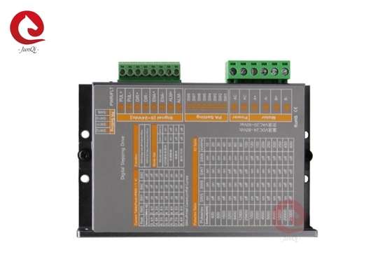 Junqi 24V ~ 80VDC corriente 2.0A ~ 8.4A Digital de paso a paso para 4,6Motor paso a paso de 2 fases de 8 hilos