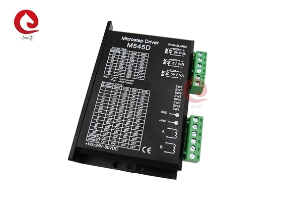 Junqi Nema23/34 controlador paso a paso DM545D 4.5A 24 ~ 50VDC para 2 fases controlador de motor paso a paso máquina de grabado CNC