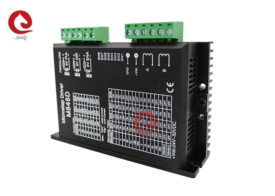 Junqi Nema23/34 controlador paso a paso DM545D 4.5A 24 ~ 50VDC para 2 fases controlador de motor paso a paso máquina de grabado CNC