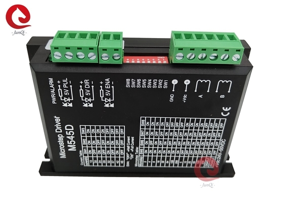 Junqi Nema23/34 controlador paso a paso DM545D 4.5A 24 ~ 50VDC para 2 fases controlador de motor paso a paso máquina de grabado CNC