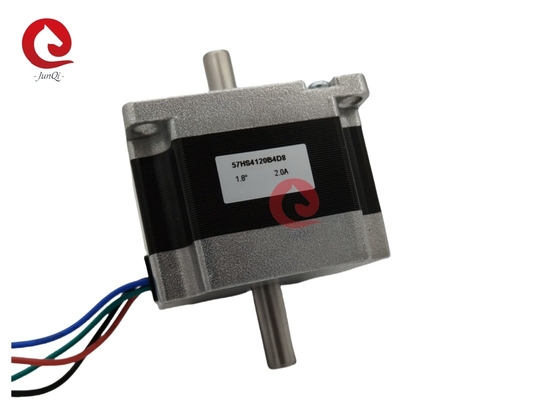 Junqi Nema23 Motor paso a paso de doble eje 57HS4120B4/ B4D8 Torque de acoplamiento 0,55N.m/0,7N.m