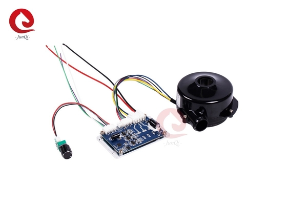 JUNQI 24V 24000rpm 57m3/h Flujo de aire de alta presión ventilador de corriente continua sin escobillas para purificador de aire
