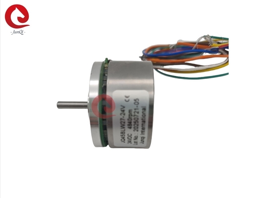 JUNQI JQ45BLW27 24V 4840rpm 130mN.m Torque rotor plano fuera del motor BLDC