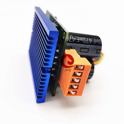 36-72V Original JUYI Tech JYQD-V6.5E Bldc Motor Driver Board para motor BLDC sin sensor con cables de conector de disipador de calor