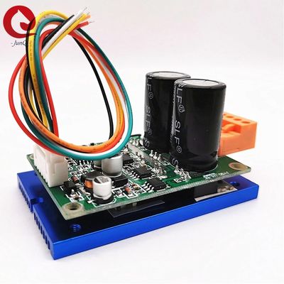 36-72V Original JUYI Tech JYQD-V6.5E Bldc Motor Driver Board para motor BLDC sin sensor con cables de conector de disipador de calor