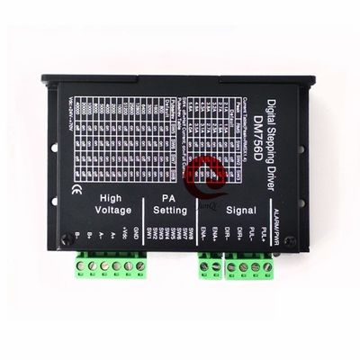 Motores híbridos de la nema 34 de la nema 23 del conductor 24V 70V 2.1A 5.6A del motor de Digitaces DM756D Microstep