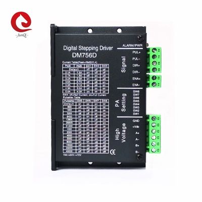 Motores híbridos de la nema 34 de la nema 23 del conductor 24V 70V 2.1A 5.6A del motor de Digitaces DM756D Microstep