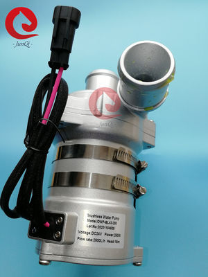 Enfriamiento sin cepillo de los vehículos eléctricos de la bomba de agua de DC de la alta cabeza de 24VDC 250W 2800L/H