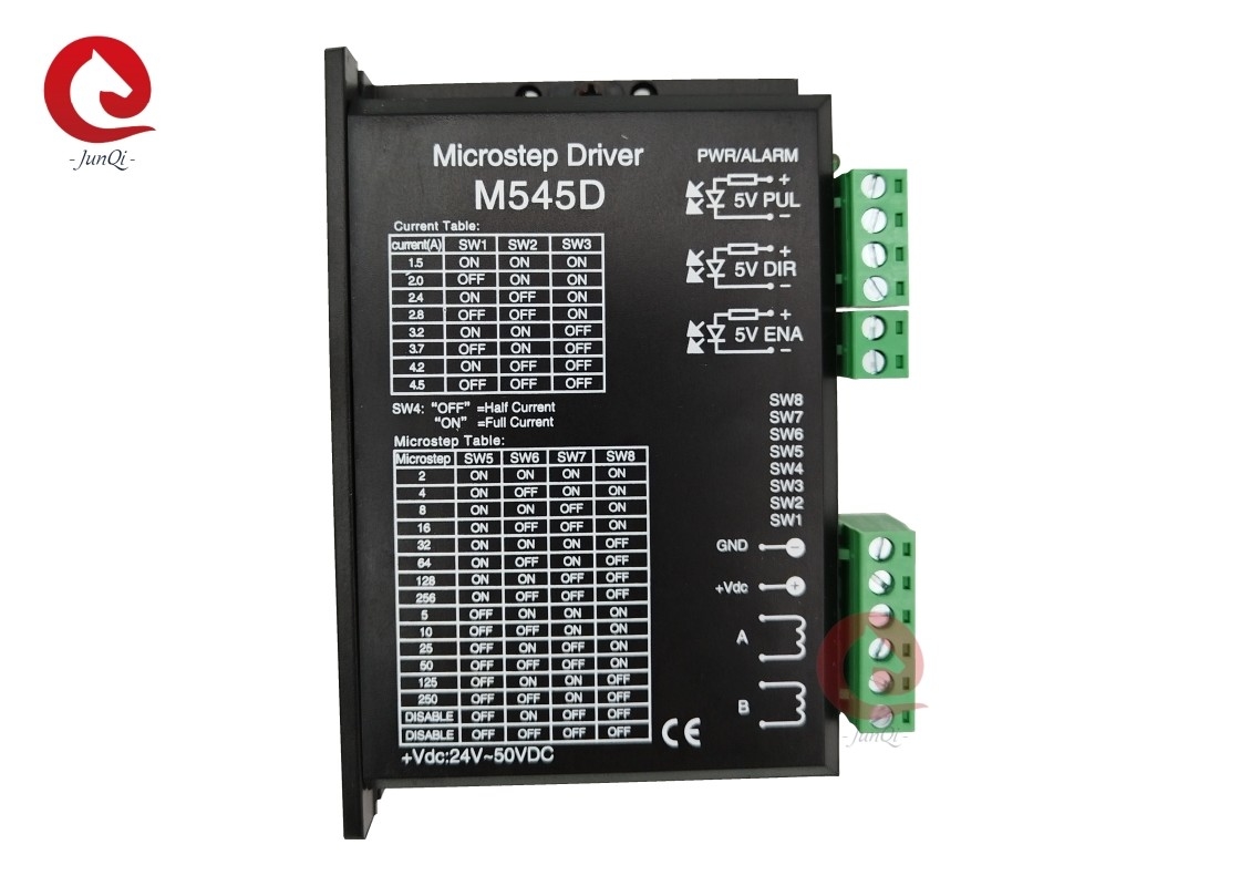M545D CW5045 versión actualizada 18-50VDC 1.5-4.5A 1/256 Motor de paso a paso de micropista