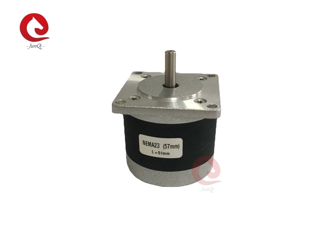 Motor de Junqi Nema23 57 * 51mm 2.8A 0.69N.m Motor de paso redondo para el dispositivo de contaminación