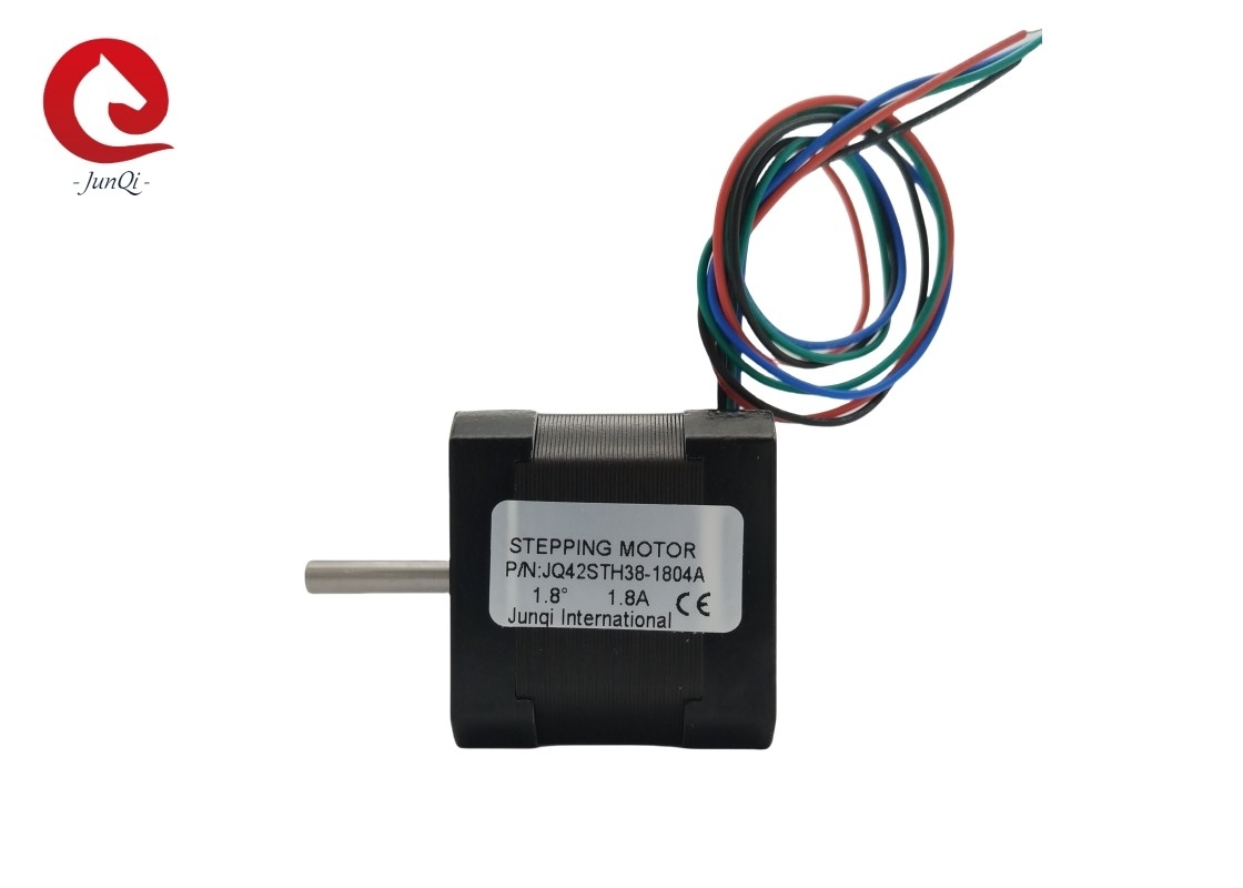 JQ42STH38-1804A Motor paso a paso Nema17 de 4 conductos de 38 mm longitud 1.8A 0.4Nm para láser CNC e impresora 3D