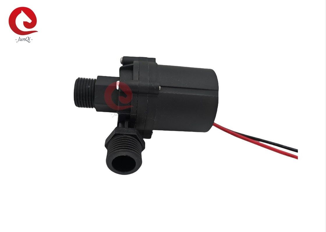 JQ-P4504 DC24V 8M 12LPM 90 grados de hilo sin escobillas DC Micro Circulación de la bomba de agua para la máquina expendedora de agua