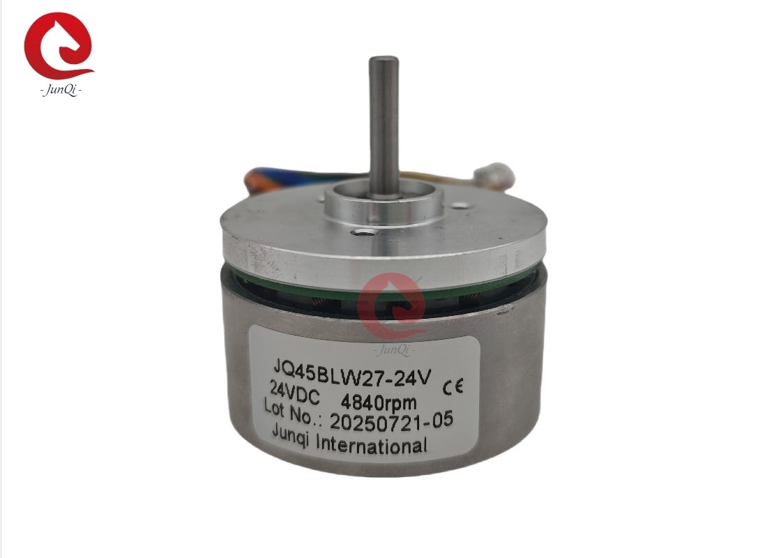 JQ45BLW27 Motor CC sin escobillas de rotor externo de 24 V, 4840 rpm, 130 mN.m para dispositivos médicos
