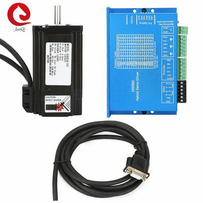 Regulador híbrido de pasos Kit del CNC del equipo 88m m los 3N.M 5A HSS60 6A del motor de la nema 23 de NEMA24 2PH