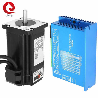 Motor de pasos HSS60 del lazo cerrado de 24VDC 50VDC 5A 3Nm 1000PPR 60HSE3N-D25