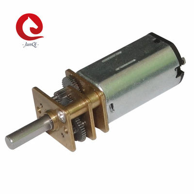 Motor eléctrico del reductor de velocidad de la caja de cambios del metal de JQM-12SS N30 12m m 300rpm 3V 6V 12V DC para la cerradura elegante